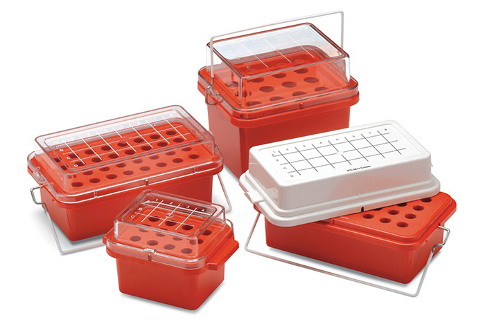 冰冻0℃小型冷却器PC的孔数12用于血液收集管