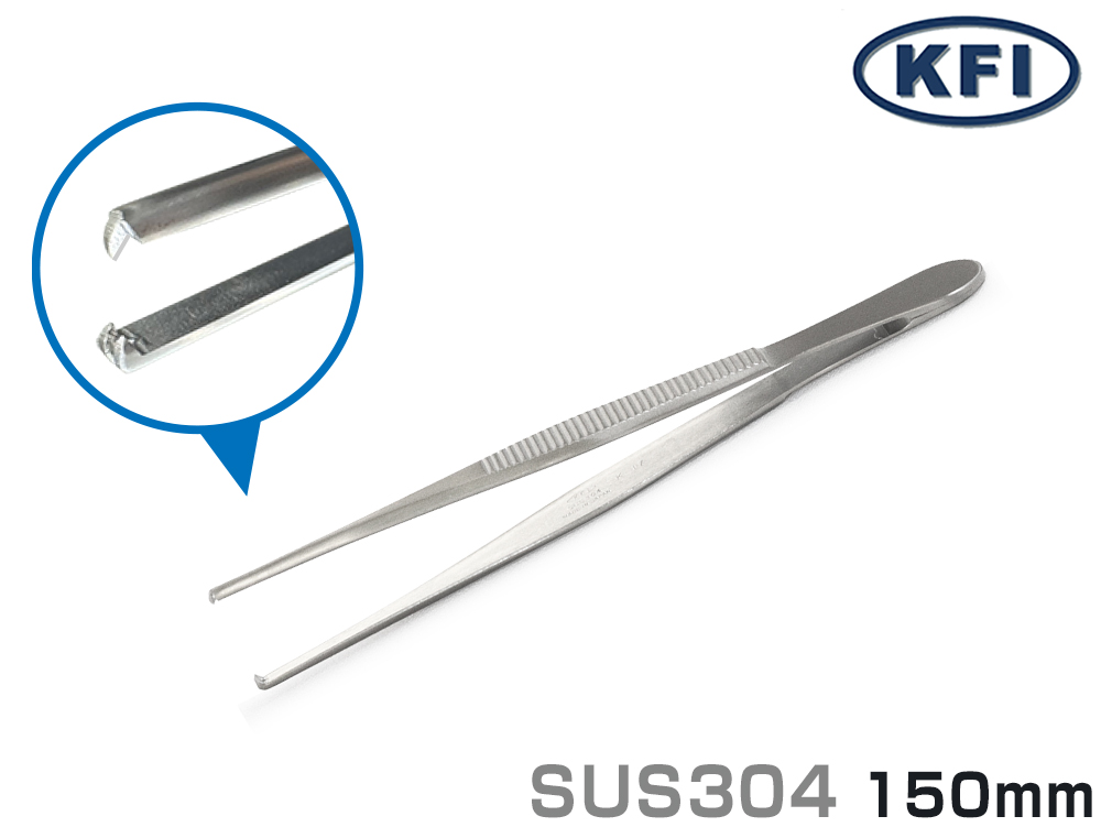 精密镊子K-17不锈钢W15B-150mm（175221）