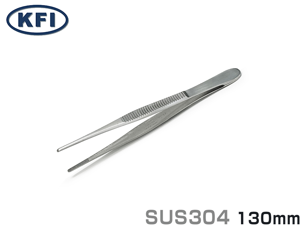 精密镊子K-17不锈钢W13A-130mm（173211）