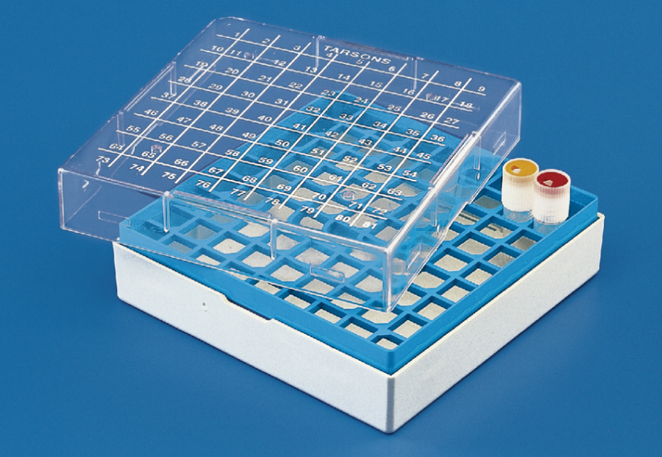 Cyrobox PC的孔数81 for 3.0ml黄色