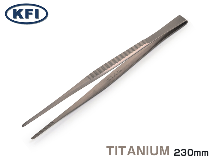 精密镊子K-37钛V23A-230mm（379113）