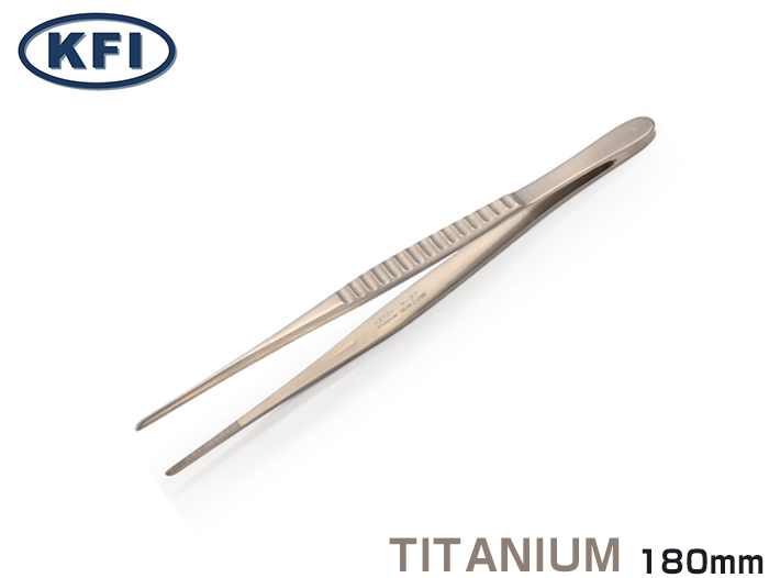精密镊子K-37钛W18A-180mm（378213）