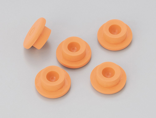 疫苗塞（橙色）&phi;19.5mmx&phi;13mmx 8.5hmm