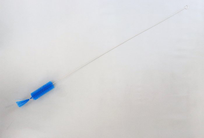 移液器清洁刷（PBT发材料：蓝色）刷长60mm x刷直径&phi;20mmx总长度500mm（10件）