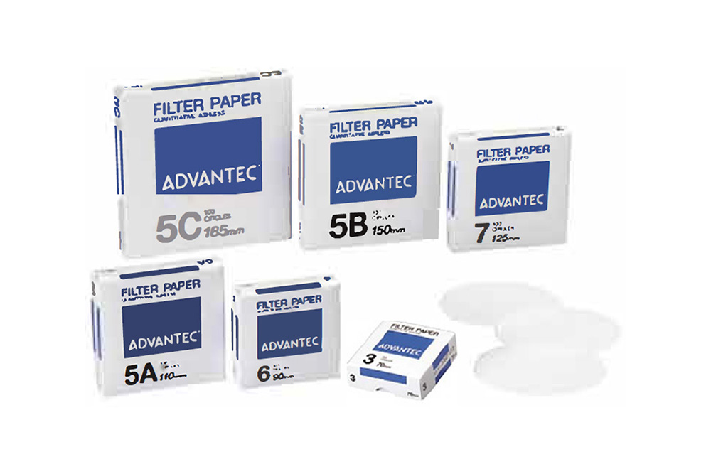 滤纸№７ ６００mm&times;６００mm （１００枚入）