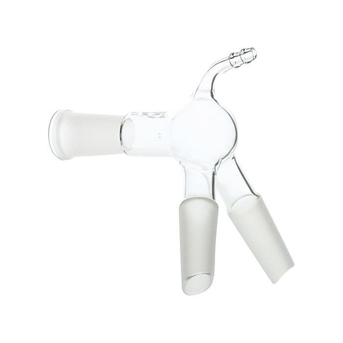 共通折合减圧连结管 二又 曲管球付 19/38-19/38  008320-19105