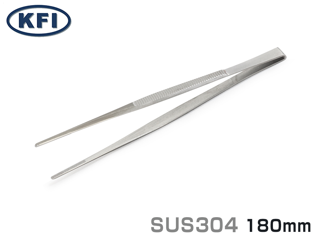 精密镊子K-17不锈钢V18A-180mm（178111）