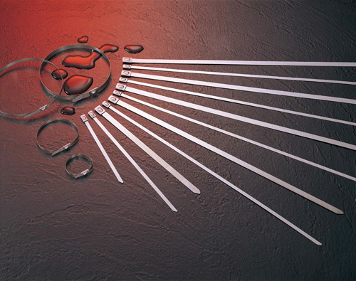 金属领带S型STB-520s总长度520mm x宽度4.5mm（100件）