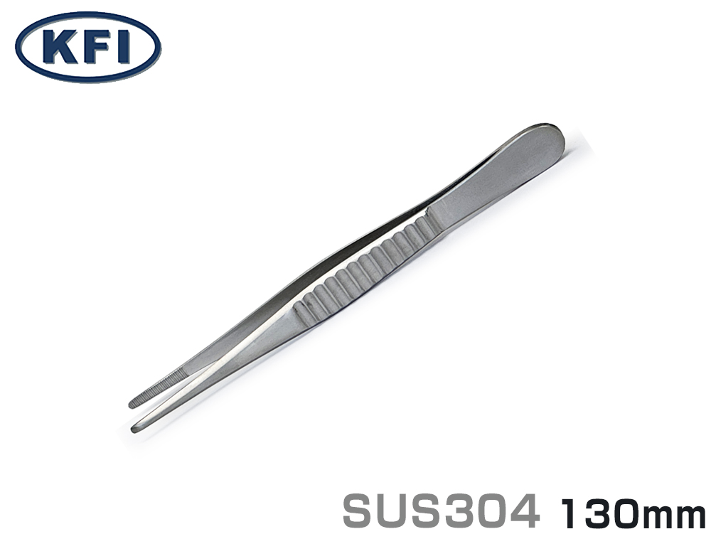 精密镊子K-37不锈钢W13A-130mm（373211）