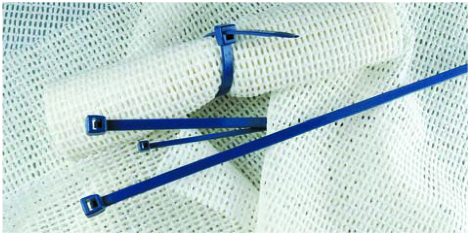 金属填充物领带SG-MT200深蓝色（100件）