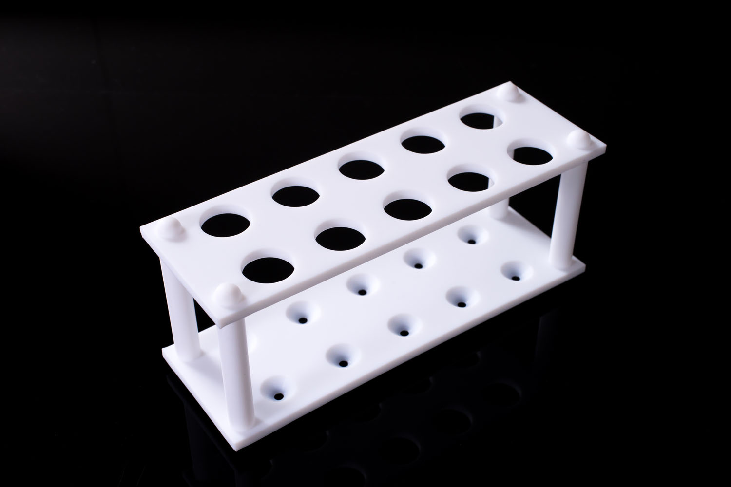 PTFE试験管立（19&phi; 2&times;5穴） CW29019