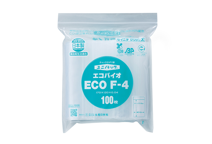 Unipack Eco Bio F-4 170 x 120毫米x 0.04毫米（100张）