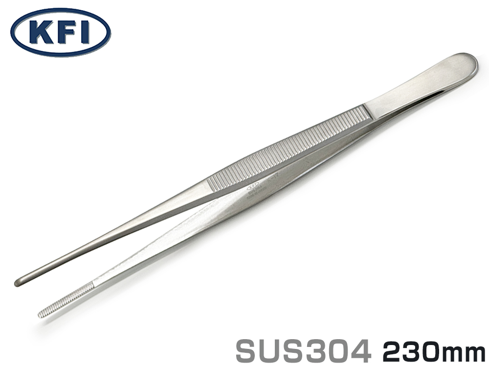 精密镊子K-17不锈钢W23A-230mm（179211）