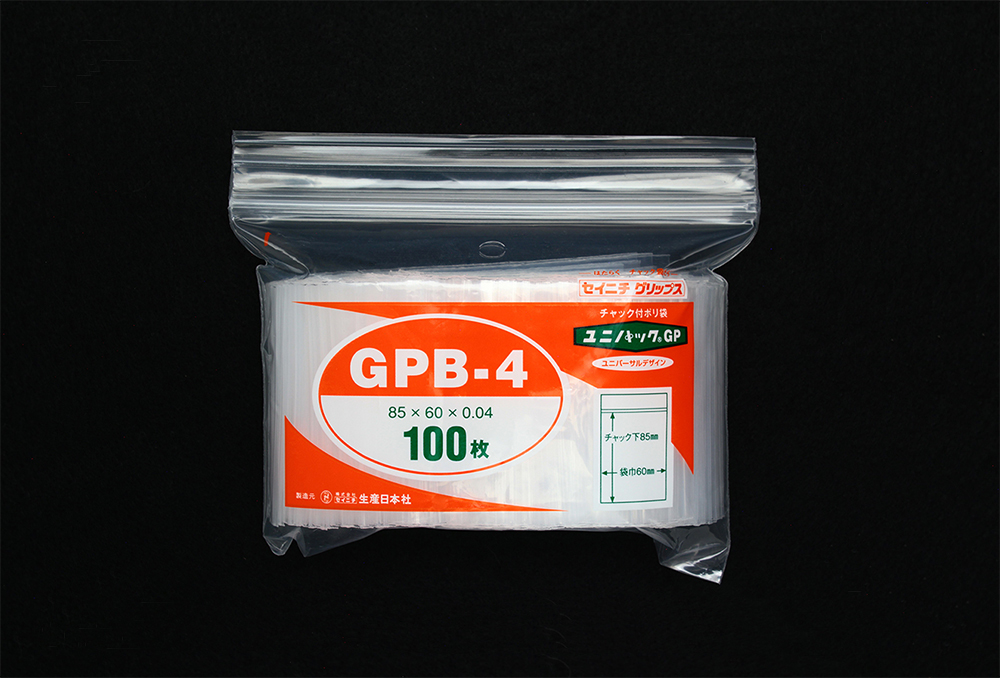 Unipack GP GP-4 85 x 60毫米x 0.04毫米厚（100张）