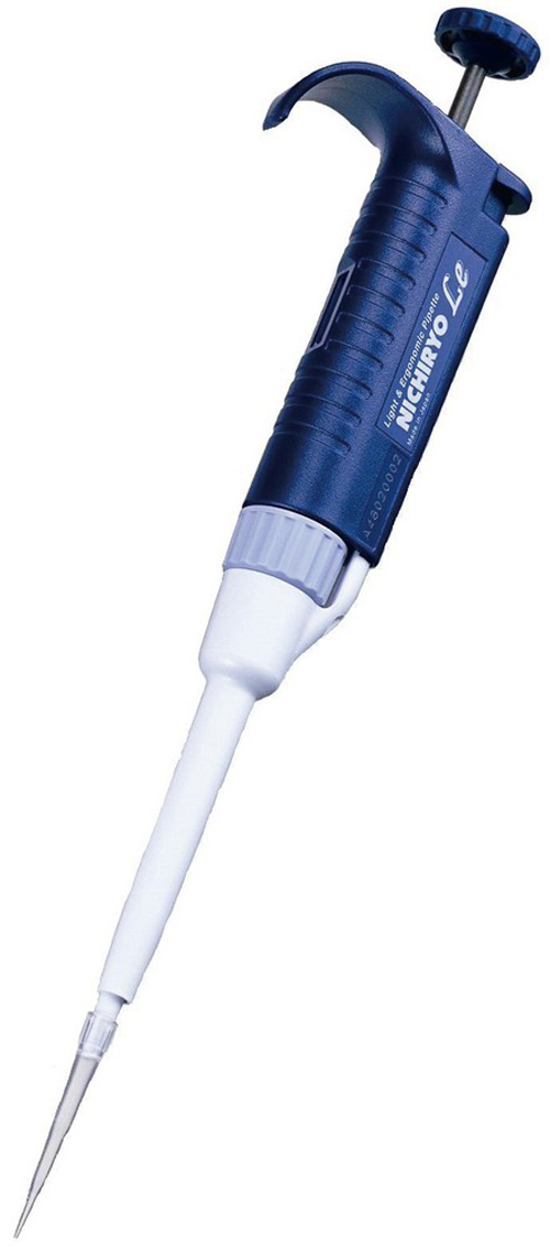 超轻量级和人体工程学移液器00-nle-1000卷范围100-1000&mu;l83.3g