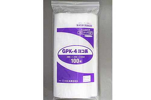 Unipack GP K-4水平长度280 x 400 x 0.04mm厚（100张）