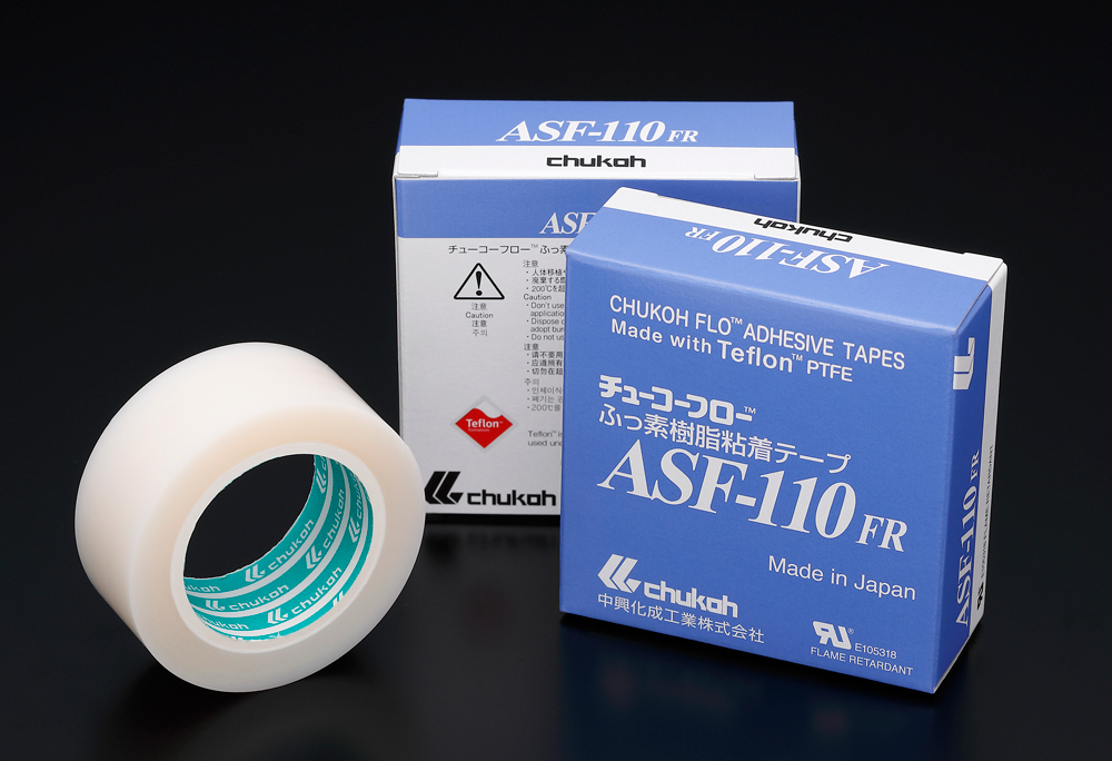 Chuko Flow&trade;氟树脂胶带ASF-111F 0.23&times;200&times;10m