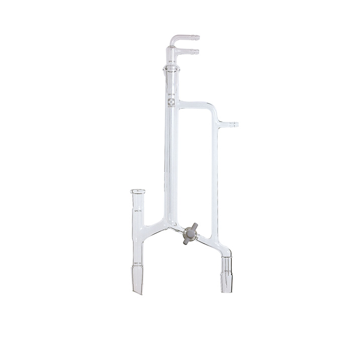 SPC分留头还流冷却器 流下流量调节コック付  038260-3519