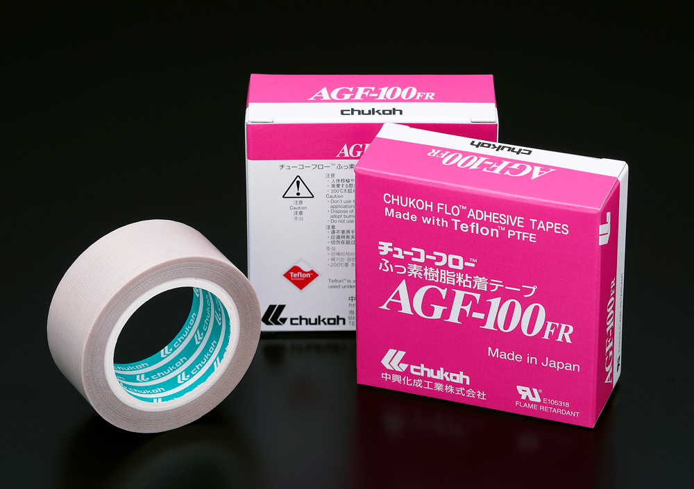 Chuko流TM氟树脂胶带AGF-100FR 0.13mm x 100mm x 10m