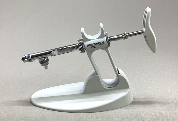 Socolex SH经典连续分配器173SH.05005容量：0.1〜0.5ml标度间隔：0.1ml