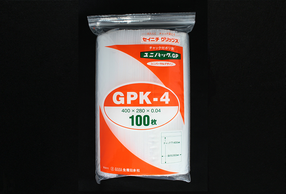 Unipack GP GPK-4 400 x 280毫米x 0.04毫米厚（100张）