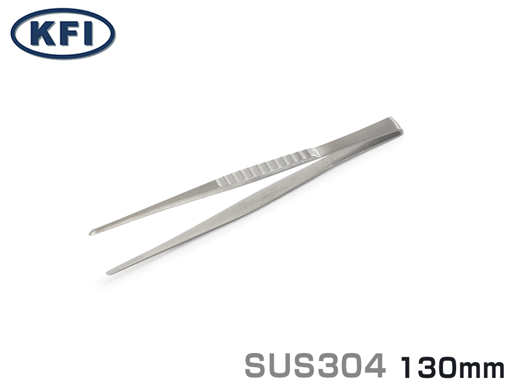 精密镊子K-37不锈钢V13A-130mm（373111）