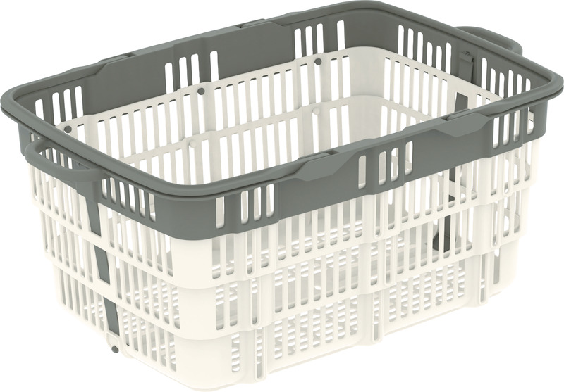 伸缩篮103060灰色/白色GLWH（灰色/白色）