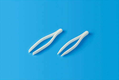 PTFE镊子（无导杆）尖端形状：平坦，总长度200mm CW27420