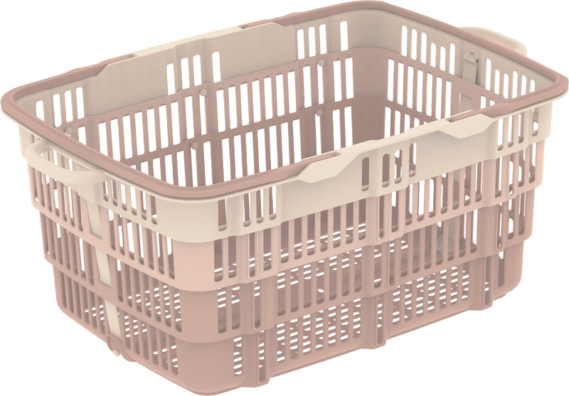 伸缩篮103060棕色BR（羊绒米色）