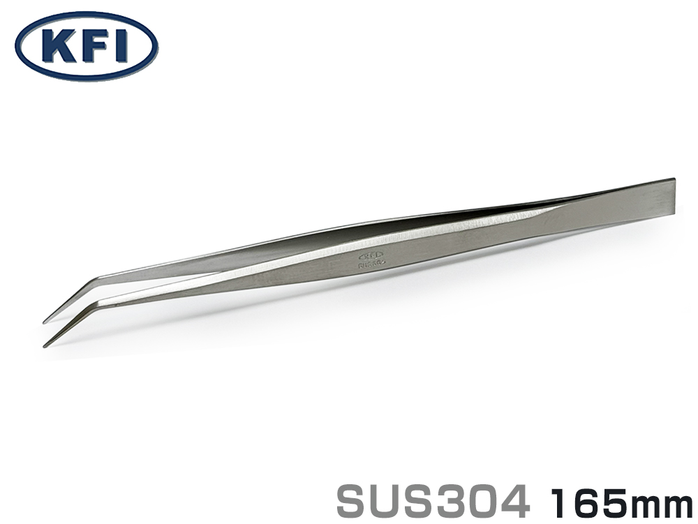 精密镊子K-42 165mm SUS304（420001）