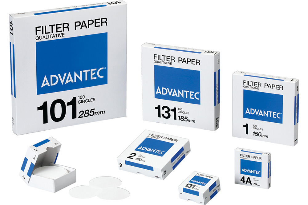 滤纸№４Ａ １２５mm （１００枚入）