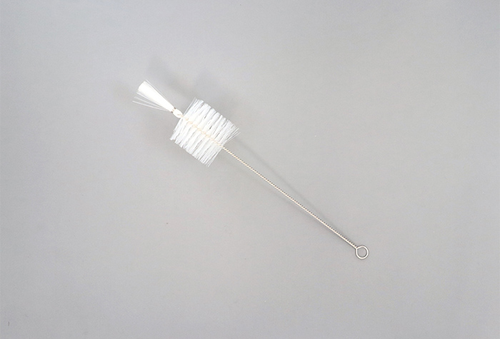 注射器洗刷1CC（PBT发型：蓝色）刷长50mm x直径7mm x总长度160mm（10件）