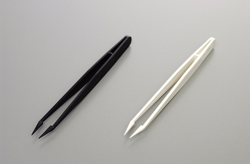 PBTP Tweezers K7黑色PBTP，总长度120mm