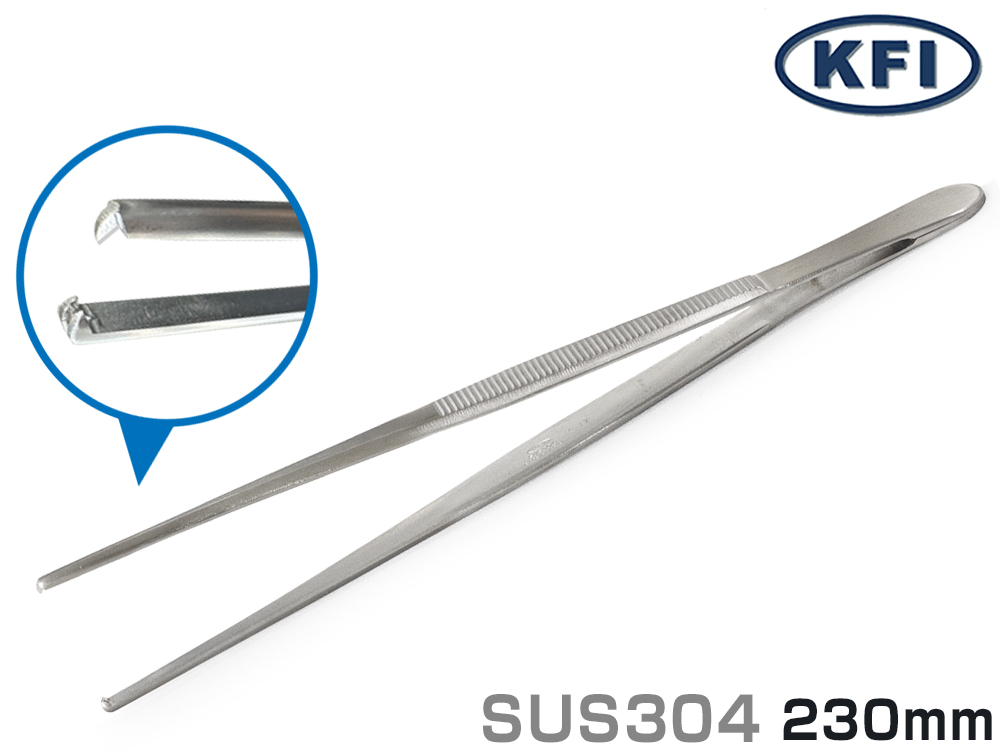 精密镊子K-17不锈钢W23B-230mm（179221）