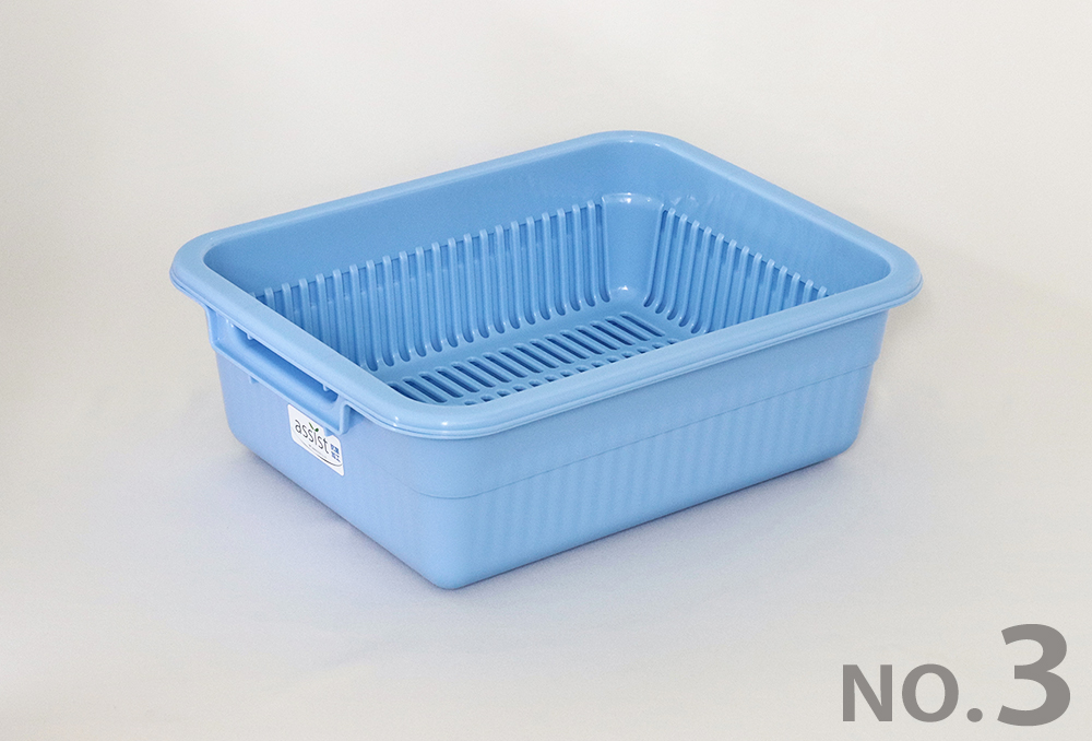 排水篮3370 x 285 x 130hmm蓝色