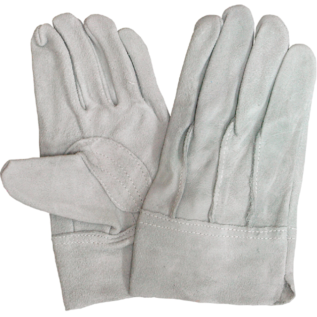 牛皮手套423，内部棉背缝线，L（自由）尺寸，10对