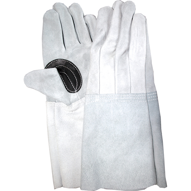 焊接皮革手52BI内缝制5型fit L（免费）尺寸（包括10对）