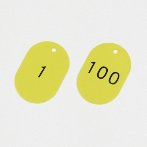 编号的椭圆卡椭圆卡453-y（1-100）200131