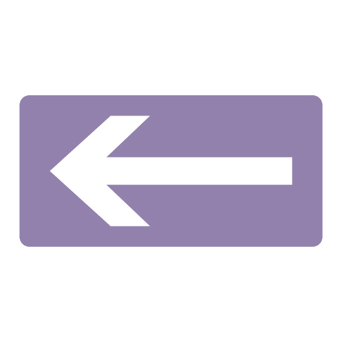 JIS管道识别标签（水平类型）HY-611L 381611