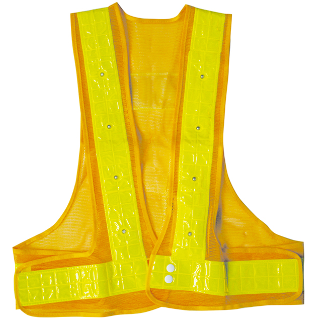 安全背心721 60mm宽LED闪光型黄色/黄色胶带