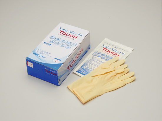 sanko丝滑柔性8.5（20双）由天然橡胶制成