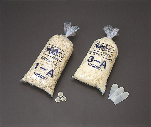 珍珠薄手指袋8-B无粉/小（1000件）拉伸内径15mm