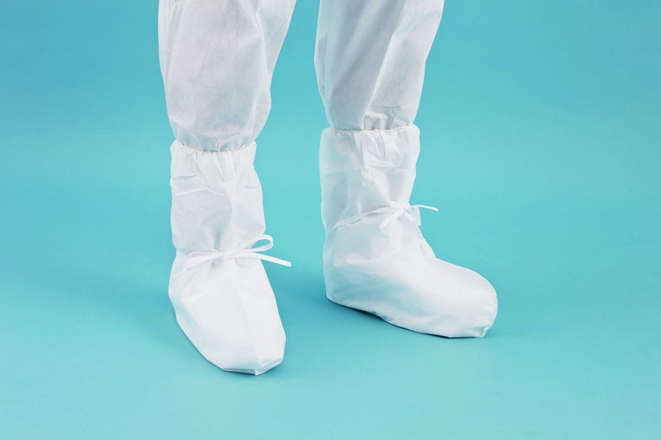 SMS防护服（Work1）AZ Guard 2801鞋盖免费靴子类型10双