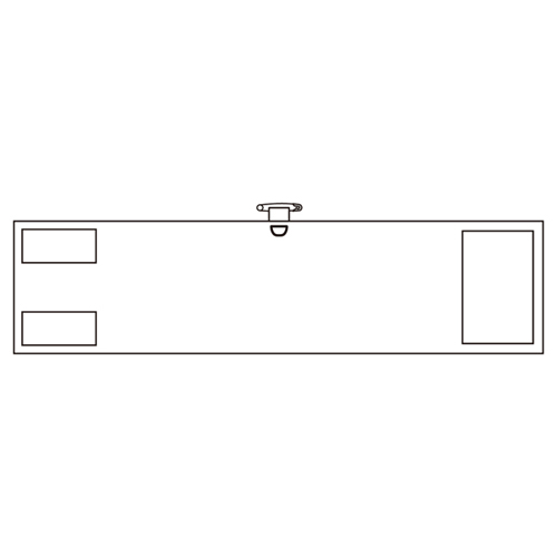 乙烯基平原臂章-300（白色）140301