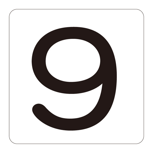 数字显示标签HS-9（5P）大171509