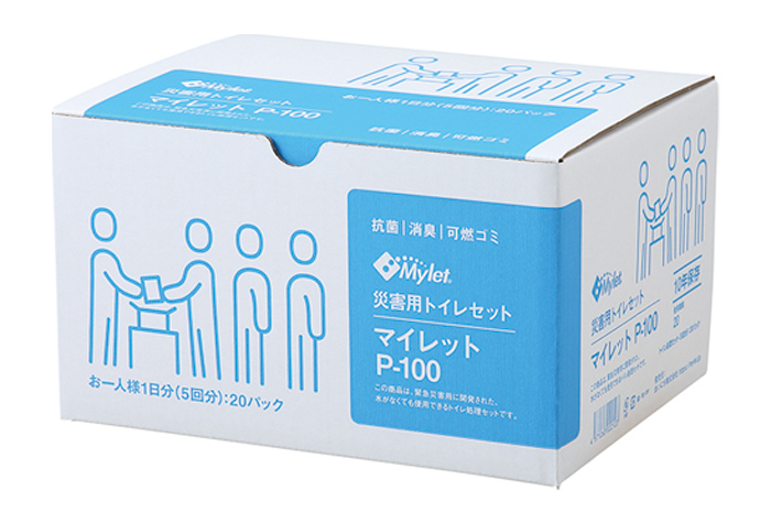 Mylet P-100，一个简单的预防灾难厕所