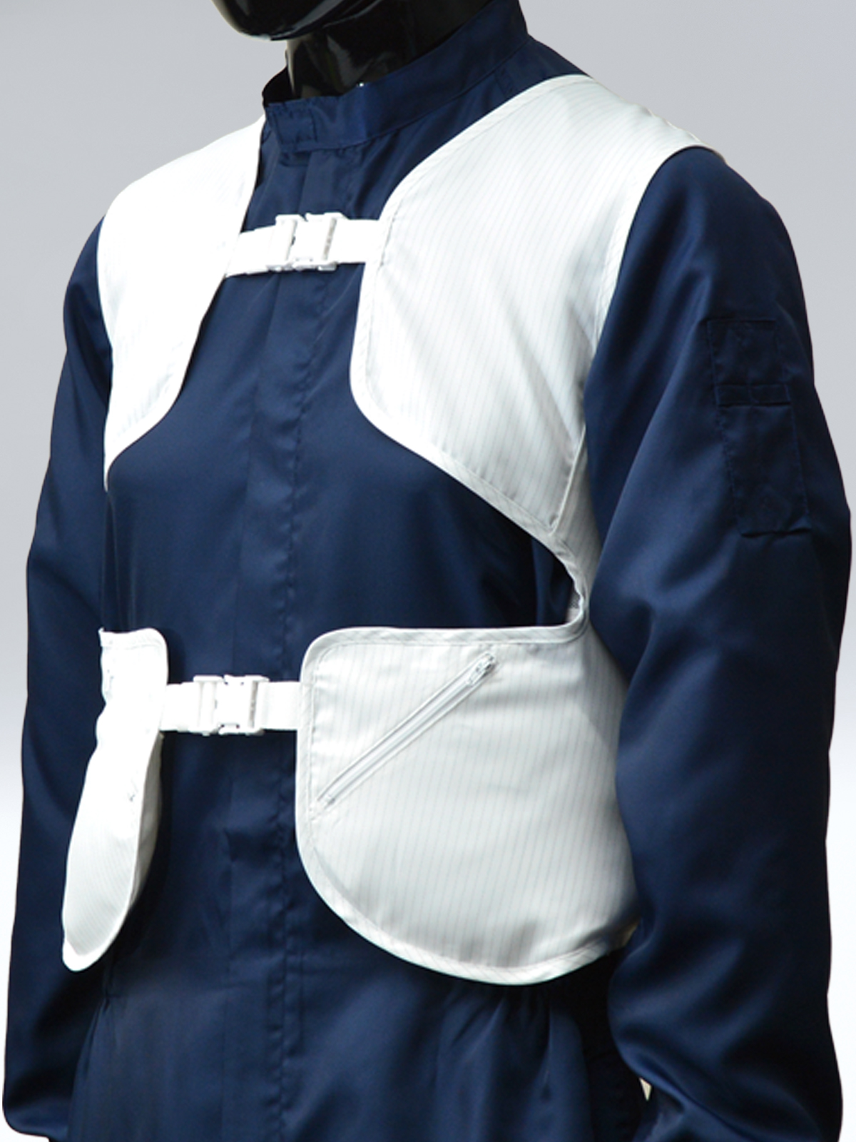 CR粉丝夹克，白色，FB（适用于LL-4L）