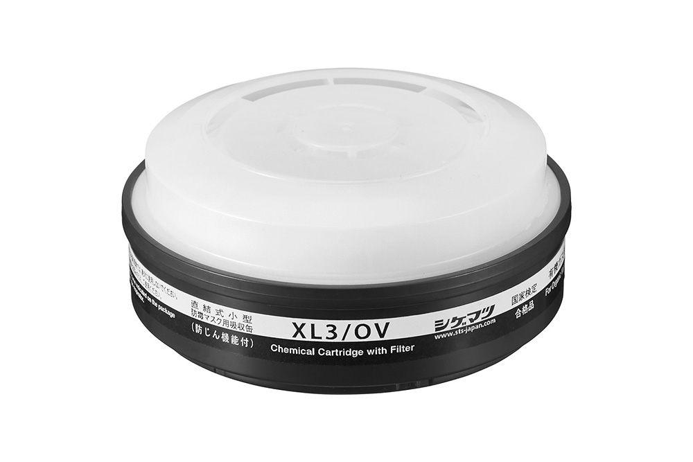 用有机气体过滤器吸收XL3/OV，薄