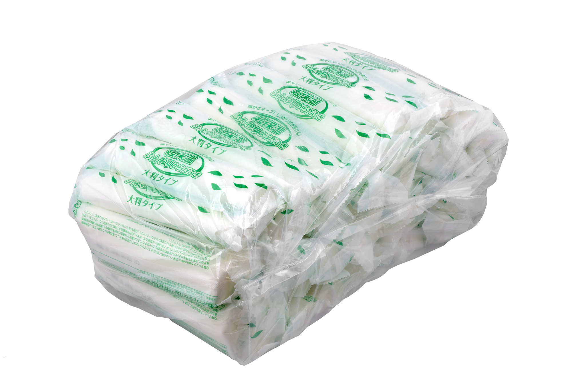 Kireine超热蓬松的身体擦拭大尺寸50件560mm x 280mm