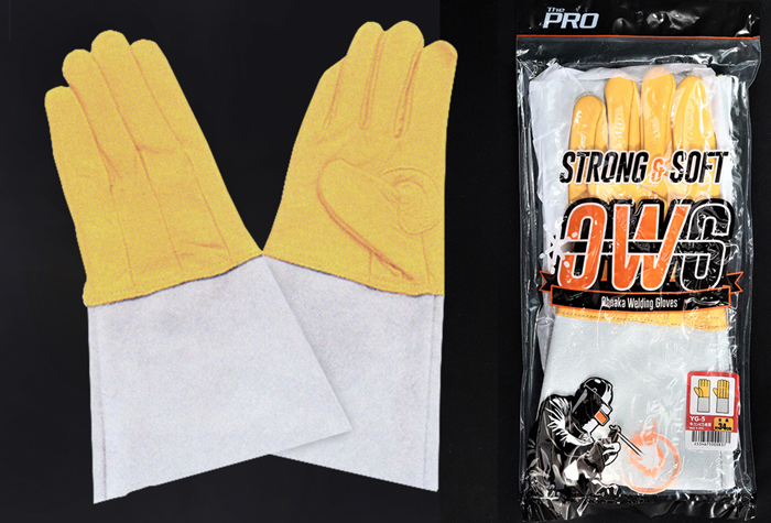 焊接手套，牛二重奏5手指，YG-5